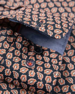 NZA New Zealand Auckland Katoen elastaan overhemd met lange mouw -