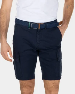 NZA New Zealand Auckland Katoen stretch cargo shorts -