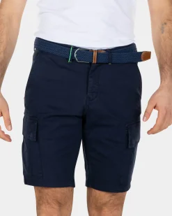 NZA New Zealand Auckland Katoen stretch cargo shorts -