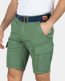 NZA New Zealand Auckland Katoen stretch cargo shorts -