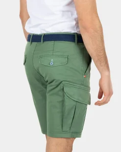 NZA New Zealand Auckland Katoen stretch cargo shorts -
