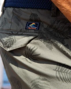 NZA New Zealand Auckland Katoenen cargo shorts met bloemenprint -