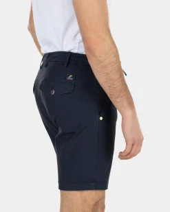 NZA New Zealand Auckland Katoenen chino korte broek met aantrekkoord -