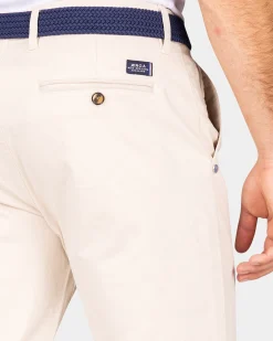 NZA New Zealand Auckland Katoenen ecru chino -