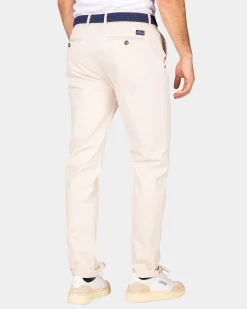 NZA New Zealand Auckland Katoenen ecru chino -