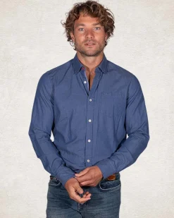 NZA New Zealand Auckland Katoenen effen overhemd -