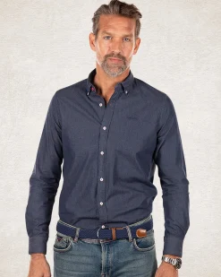 NZA New Zealand Auckland Katoenen effen overhemd -