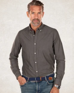 NZA New Zealand Auckland Katoenen effen overhemd -