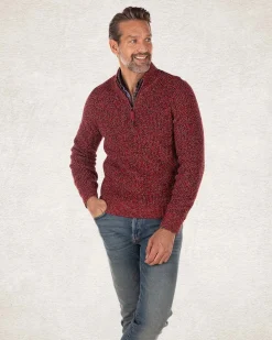 NZA New Zealand Auckland Katoenen effen trui met halve rits -