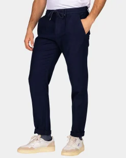 NZA New Zealand Auckland Katoenen navy chino -