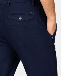 NZA New Zealand Auckland Katoenen navy chino -