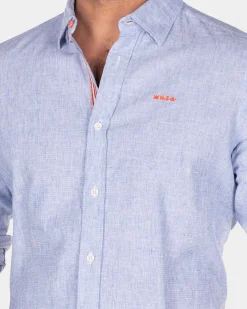NZA New Zealand Auckland Katoenen overhemd met lange mouw -