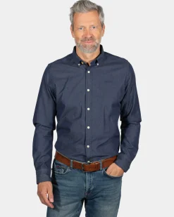 NZA New Zealand Auckland Katoenen overhemd met lange mouwen Mangatawhiri -