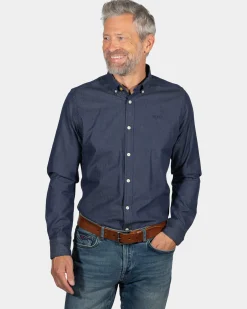 NZA New Zealand Auckland Katoenen overhemd met lange mouwen Mangatawhiri -