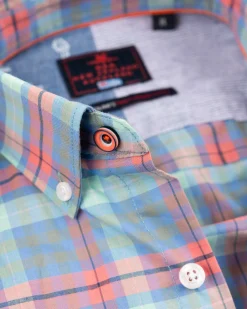 NZA New Zealand Auckland Katoenen overhemd met ruit -