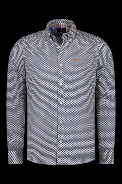 NZA New Zealand Auckland Katoenen overhemd met stippen -