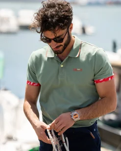 NZA New Zealand Auckland Katoenen stretch polo -