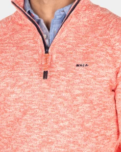 NZA New Zealand Auckland Katoenen trui met een rits -