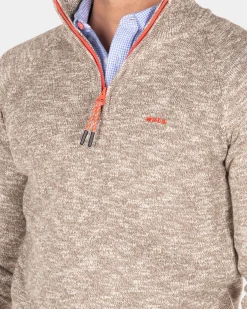 NZA New Zealand Auckland Katoenen trui met rits -