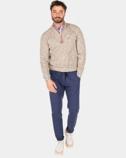 NZA New Zealand Auckland Katoenen trui met rits -