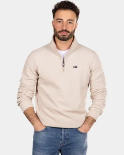 NZA New Zealand Auckland Katoenen trui met rits -