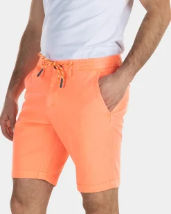 NZA New Zealand Auckland Korte chino van linnen met stretch -