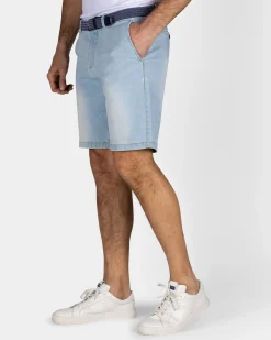NZA New Zealand Auckland Lichtblauw denim short