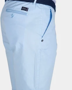 NZA New Zealand Auckland Lichtblauw katoenen chino short