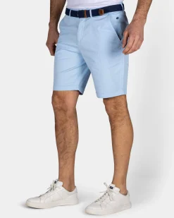 NZA New Zealand Auckland Lichtblauw katoenen chino short