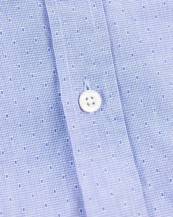 NZA New Zealand Auckland Lichtblauw katoenen overhemd -