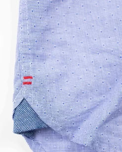 NZA New Zealand Auckland Lichtblauw katoenen overhemd -