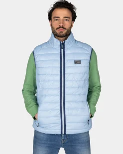 NZA New Zealand Auckland Lichtblauwe bodywarmer