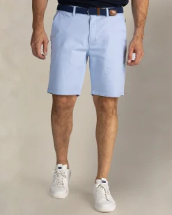 NZA New Zealand Auckland Lichtblauwe katoenen short met stretch