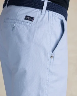 NZA New Zealand Auckland Lichtblauwe katoenen short met stretch