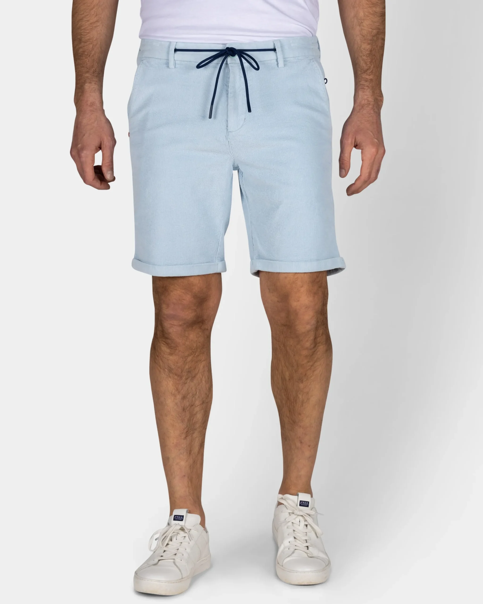 NZA New Zealand Auckland Lichtblauwe korte broek van rib