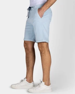 NZA New Zealand Auckland Lichtblauwe korte broek van rib