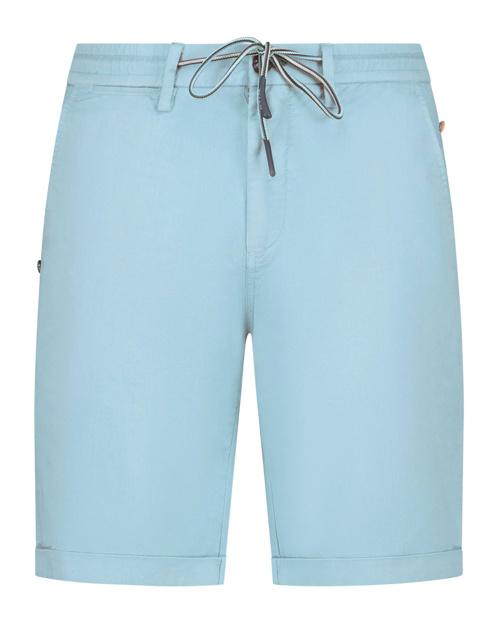 NZA New Zealand Auckland Lichtblauwe linnen chino shorts