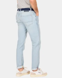 NZA New Zealand Auckland Lichtblauwe spijkerbroek met stretch -