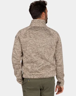 NZA New Zealand Auckland Lichtbruin fleece vest -