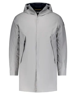 NZA New Zealand Auckland Lichtgrijze parka jas -