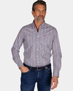 NZA New Zealand Auckland Lichtgroen overhemd met stippen