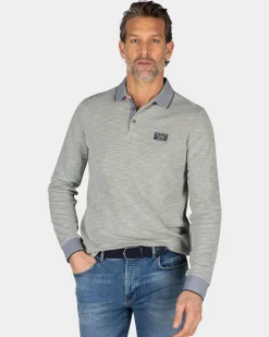 NZA New Zealand Auckland Lichtgroene longsleeve polo