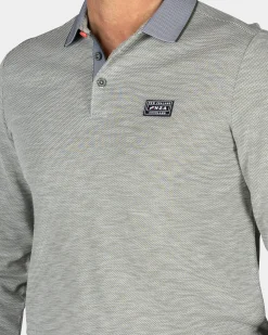 NZA New Zealand Auckland Lichtgroene longsleeve polo