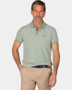 NZA New Zealand Auckland Lichtgroene polo met modaal