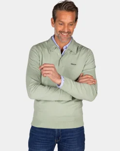 NZA New Zealand Auckland Linnen lichtgroen overhemd -