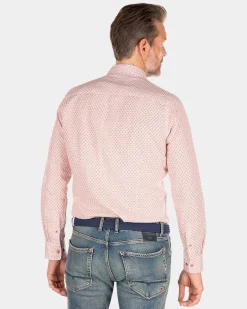 NZA New Zealand Auckland Linnen overhemd met stippen -