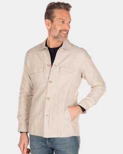 NZA New Zealand Auckland Linnen overshirt -