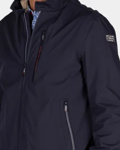 NZA New Zealand Auckland Navy bomberjack met stretch