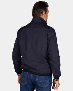 NZA New Zealand Auckland Navy bomberjack met stretch