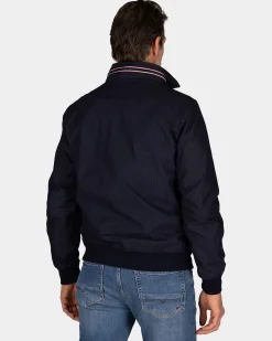 NZA New Zealand Auckland Navy katoenen bomberjas